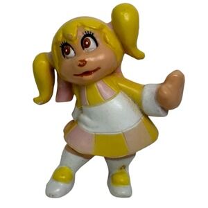 CHIPETTES‎  Jeanette  1983 Ideal PVC Figure Small Vintage Toy Chipmunks